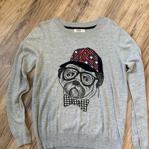Super Cute Pug Sweater
